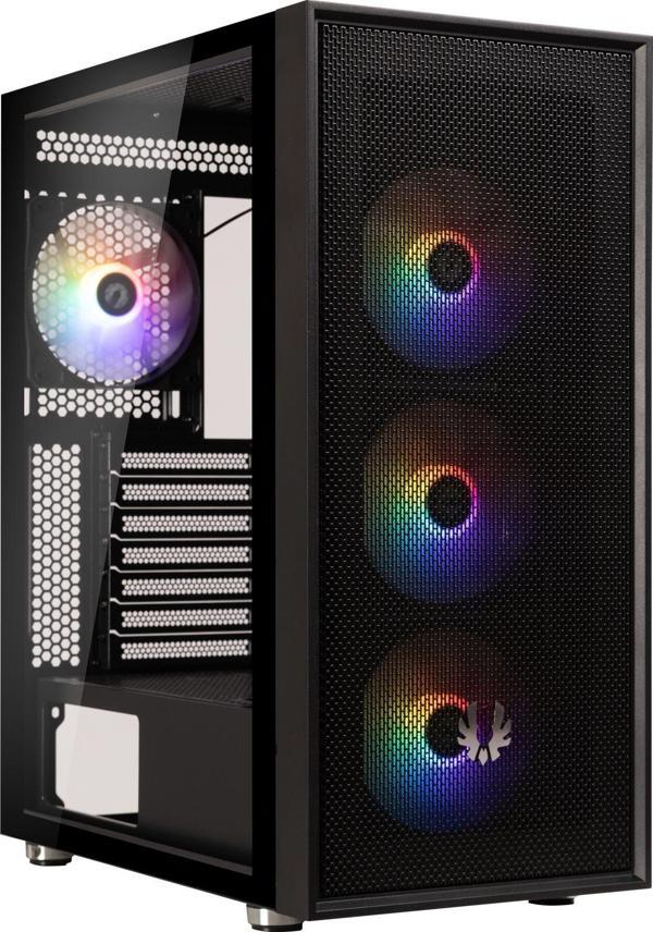 Bitfenix Ares 600W 80+ Bronze Siyah Gaming (Oyuncu) Kasa (BFC-ARSBR6KKGSK-4F)  - Image 1