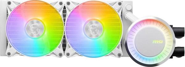 MSI MAG CoreLiquid E240 ARGB 240mm Beyaz İşlemci Sıvı Soğutucu - Image 1