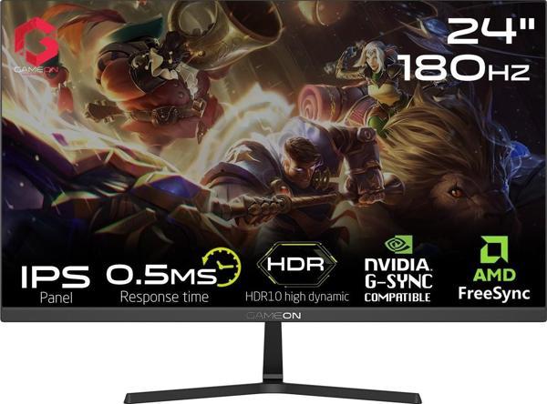 Gameon Pro GOPS24180IPS 24" IPS 0.5ms 180Hz Gaming (Oyuncu) Monitör - Image 1