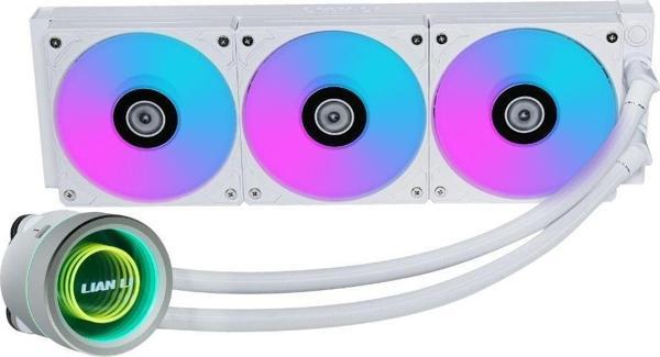 Lian Li Galahad II Trinity AIO 360mm Beyaz RGB İşlemci Sıvı Soğutucu (G89.GA2T36W.00) - Image 1