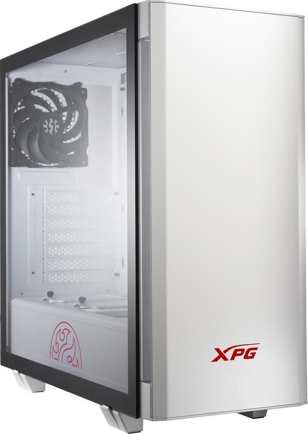 XPG INVADER-WHCWW USB 3.0 Temperli Cam ATX Mid-Tower Gaming (Oyuncu) Kasa - Image 1