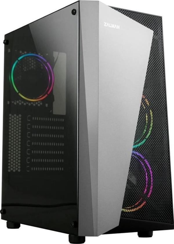 Zalman S4-PLUS(BL) USB 3.0 Pencereli ATX Siyah Mid-Tower Gaming Kasa - Image 1