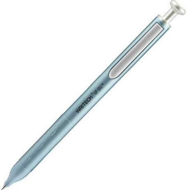 WRITECH W-0156 METAL UP MAVİ GÖVDE 0,7MM MAVİ JEL KALEM - 6'LI KUTU - Image 1