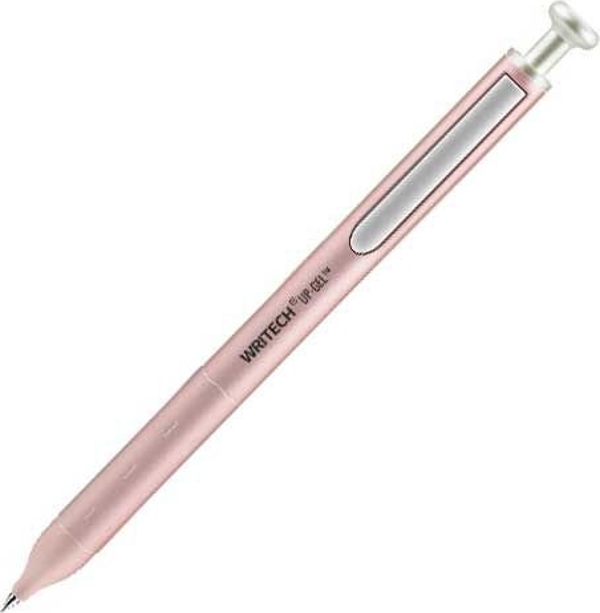 WRITECH W-0156 METAL UP MAVİ-PEMBE GÖVDE 0,7MM SİYAH JEL KALEM - 2'Lİ - Image 1