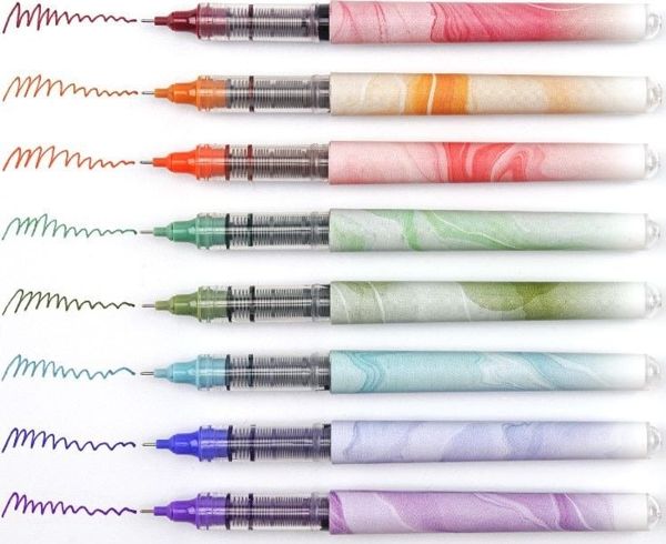 WRITECH W-501 LIQUID ROLLER 0,5MM KALEM MOR - 12'Lİ KUTU - Image 1