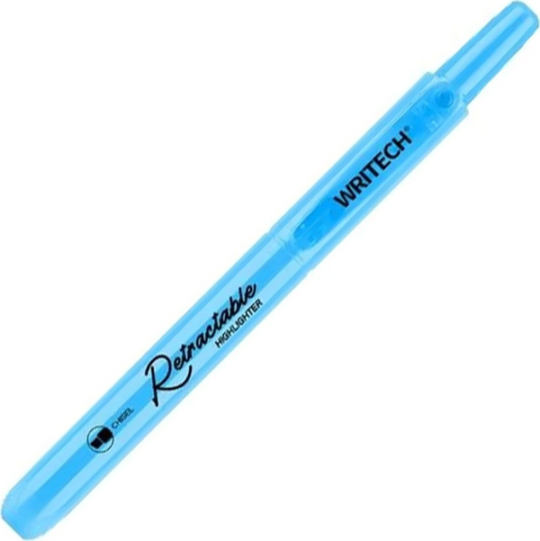 WRITECH W-805P BASMALI PERMANENT KALEM MAVİ - 12'Lİ KUTU - Image 1