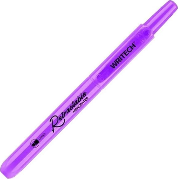 WRITECH W-805S BASMALI FOSFORLU KALEM NEON MOR - 12'Lİ KUTU - Image 1