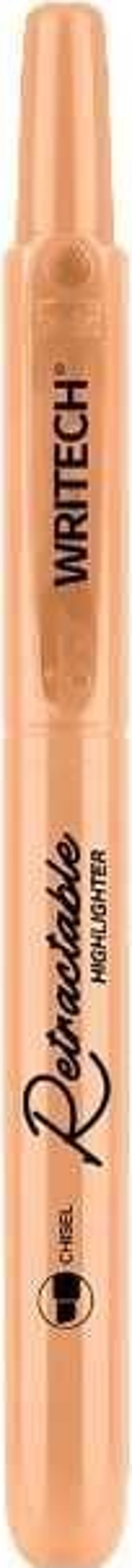 WRITECH W-805S BASMALI FOSFORLU KALEM REFILL PASTEL AÇIK TURUNCU - 12'Lİ KUTU - Image 1