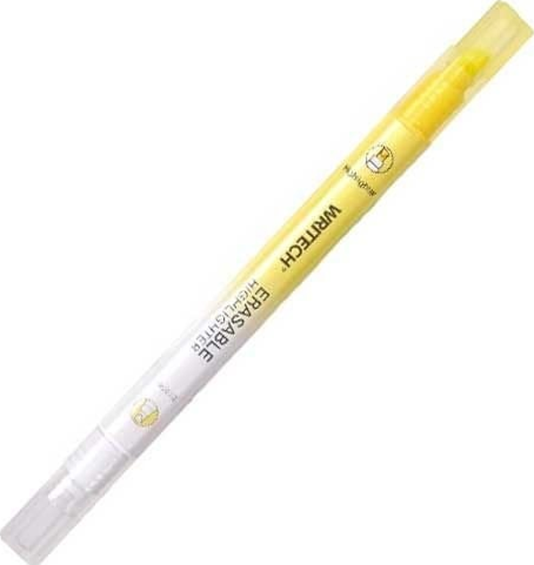 WRITECH W-822 SİLİNEBİLİR FOSFORLU KALEM NEON SARI - 12'Lİ KUTU - Image 1