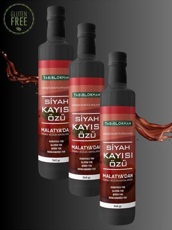 Tabib Lokman Siyah Kayısı Özü 340 Gr 3 Adet - Image 1