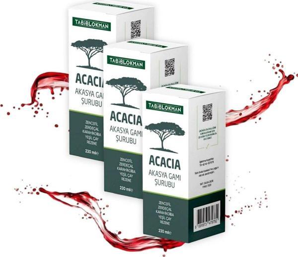 Tabib Lokman Acacia Akasya Gamı Şurubu Detox 3 Adet - Image 1