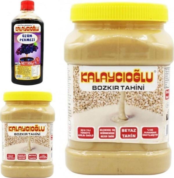 Bozkır Tahin Merkezi Beyaz Tahin 935Gr X2 - Üzüm Pekmezi 950 Gr - Image 1