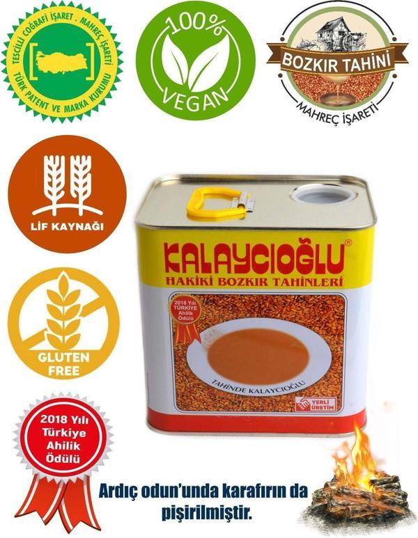 Bozkır Tahin Merkezi Kepeksiz Bozkır Tahini 1750 Gr. Teneke - Image 1