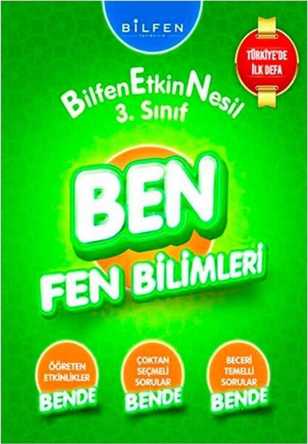 3. Sınıf Ben Fen Bilimleri Soru Bankası - Bilfen Yayınları - Image 1