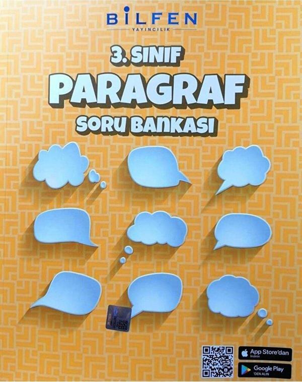 3. Sınıf Paragraf Soru Bankası - Bilfen Yayınları - Image 1