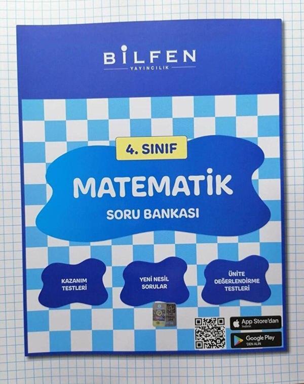 4. Sınıf Matematik Soru Bankası - Bilfen Yayınları - Image 1