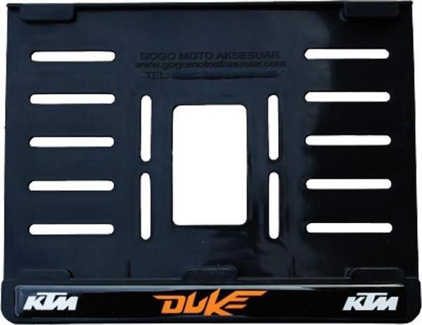 Ktm Duke Uyumlu 1 Plastik (15X24 Cm) Kırılmaz Plakalık - Image 1
