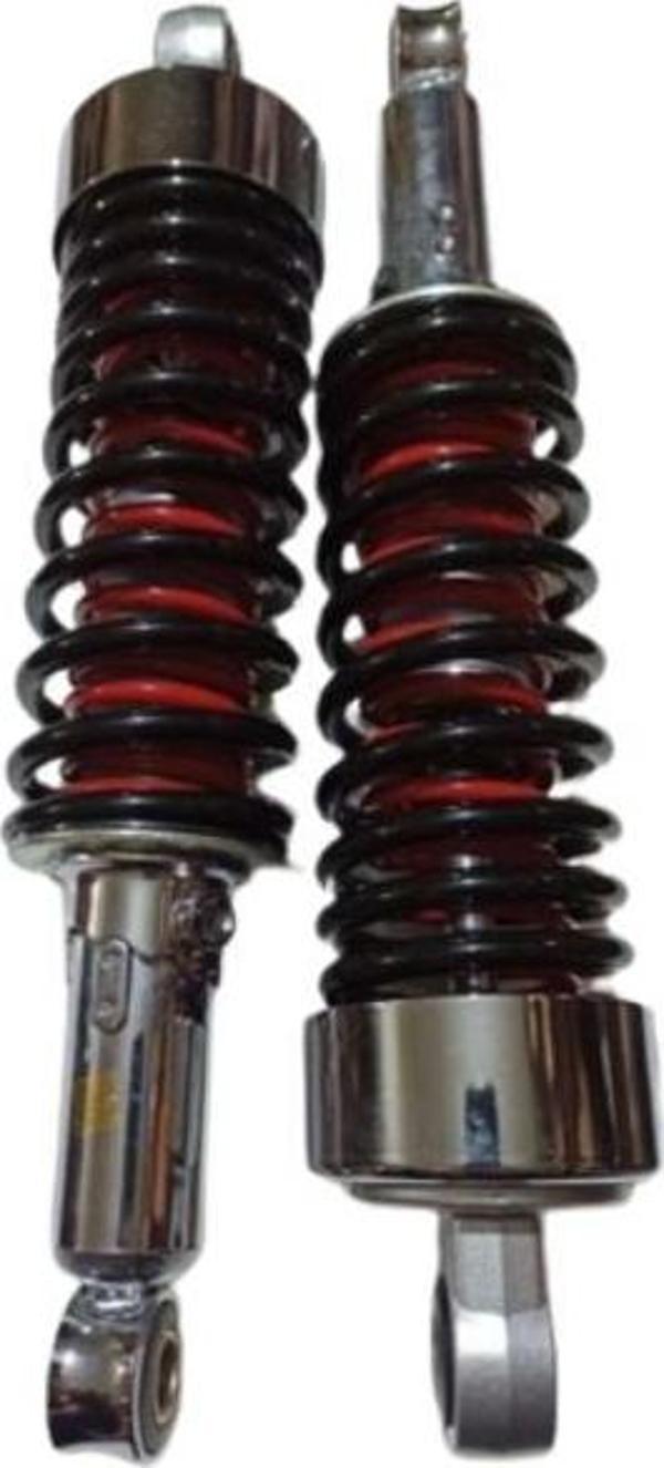 Kuba Arka Amortisör (33Cm) Cg/Kuba/Mg Prınce (Kırmızı-Siyah/Çift Yaylı) - Image 1