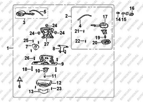 125Zn Arka Sinyal Gövdesi Orj - Image 1
