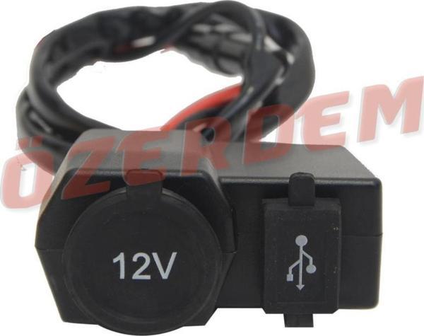  Usb Şarj Cihazı Ve Çakmaklık - Image 1