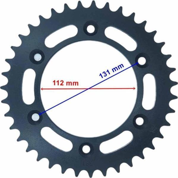 Motoran Spada Anton 200 Arka Dişli 520-39T İç 112 Mm 6 Delikli Ind Öm - Image 1