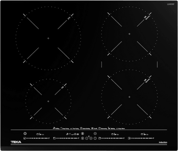 TEKA IZC 64630 BK SİYAH 60. CM. İNDUKSİYONLU ANKASTRE OCAK - Image 1