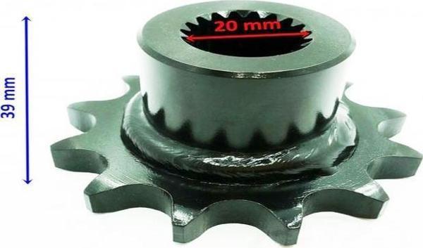 Atv Ön Dişli 530-12T İç 20Xuzunluk 39Mm Tm Öm - Image 1