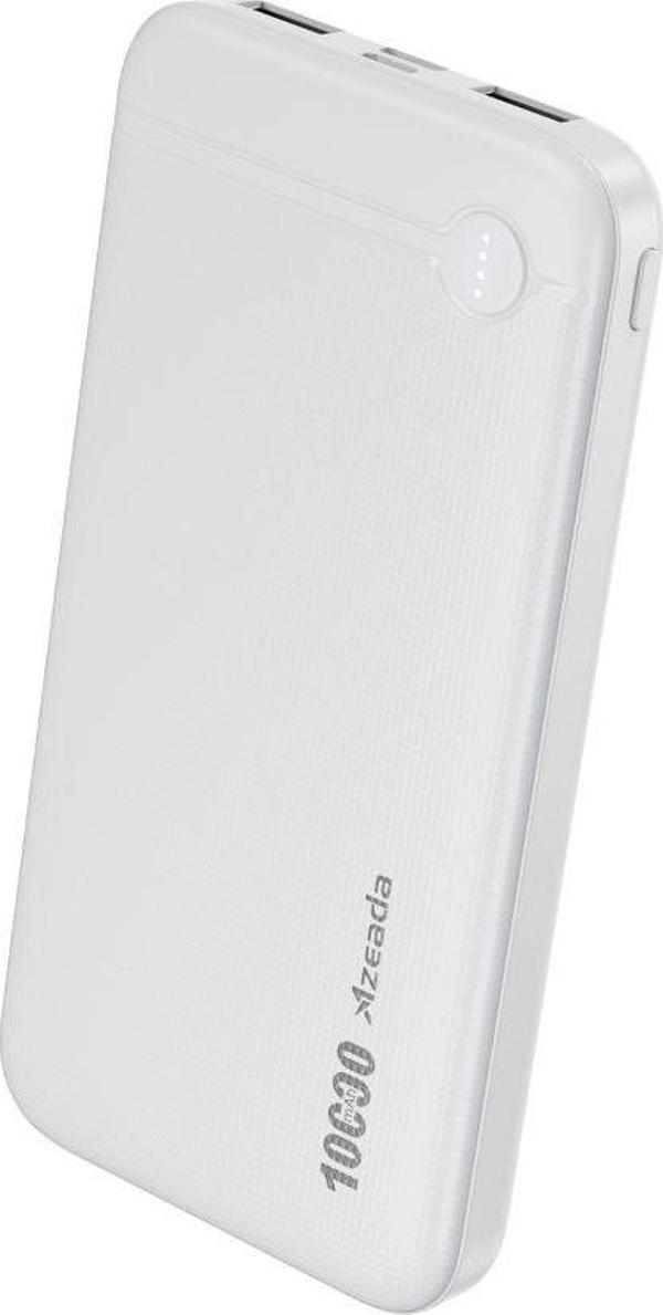 Azeada 10000 mAh 5v-2a Powerbank Type-C / Usb Giriş Led Işıklı Gösterge - Image 1