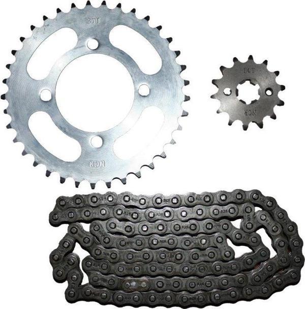 Yamaha Crypton Ön-Arka Dişli Ve Zincir Seti Ncr 37-15T 428-110L - Image 1