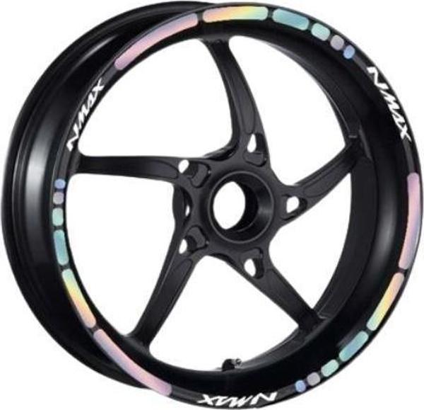 Yamaha Hologramlı I Nmax Uyumlu 1 Set Jant Şeridi - Image 1