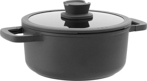 Berghoff Leo Stone Yapışmaz Kapaklı Alüminyum Döküm Tencere 24x11cm - Image 1