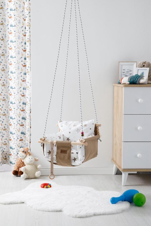 BW2211 - Ahşap Bebek Salıncak - Image 1