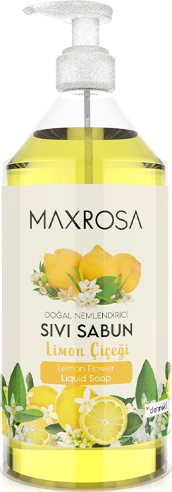 MAXROSA Limon Çiçeği Sıvı Sabun 750 ml - Image 1