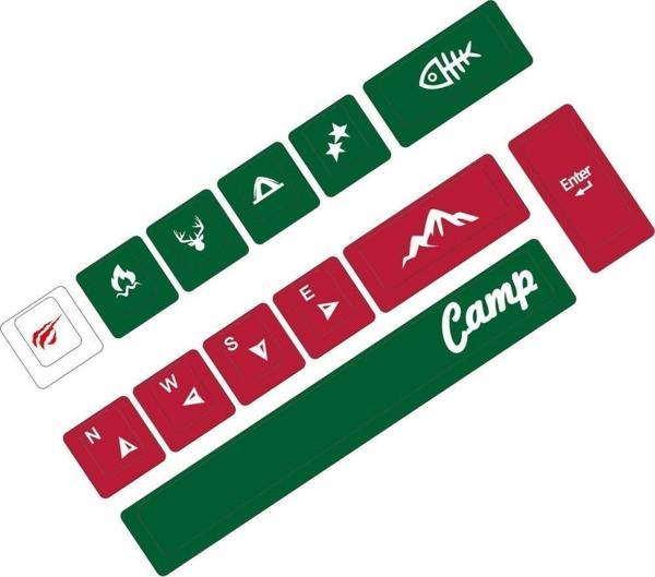 Gamenote Keycaps 13 Parça PBT Gaming Mekanik Klavye Tuş Takımı - Image 1
