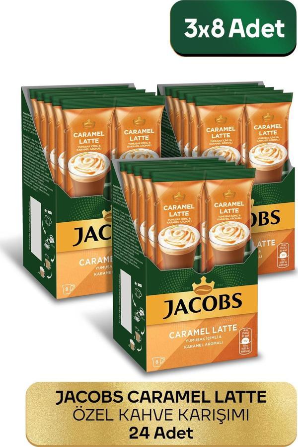 Jacobs Karamel Latte 8'li x 3 Adet - Image 1