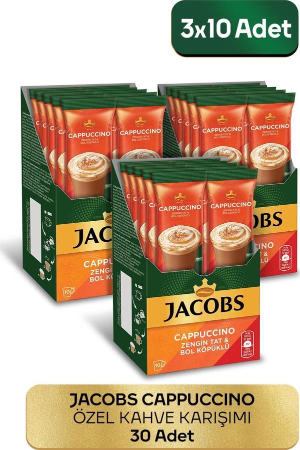 Jacobs Cappucino 10'lu x 3 Adet - Image 1