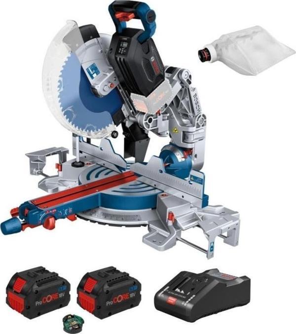 Bosch GCM 18V-305 GDC Çift Akülü 12 Ah Gönye Testere - Image 1