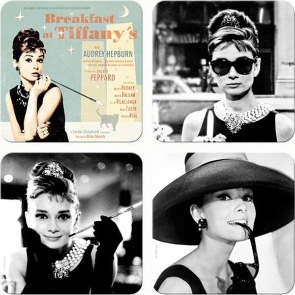 Nostalgic Art Art Breakfast At Tiffany'S Bardak Altlığı Set 46005 - Image 1