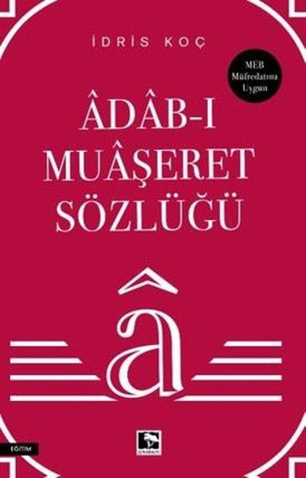 Adab-ı Muaşeret Sözlüğü - Çınaraltı Yayınları - Image 1