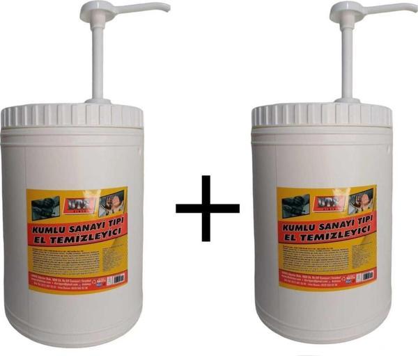 Dtx Kimya Endüstriyel Granürlü Ponzalı El Temizleme Sabunu 4 Kg ( 2 Adet ) - Image 1