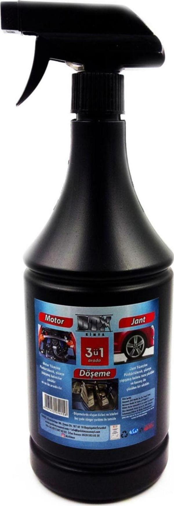 Dtx Kimya Döşeme, Jant, Motor Yağ Sök. Etkili Temizleme Ilacı 1 Lt - Image 1