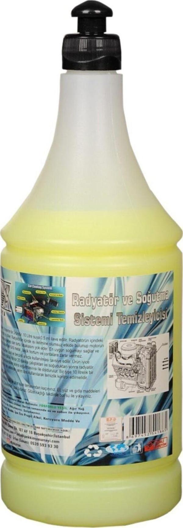 Dtx Kimya Oto Kalorifer Ve Petek Temizleme Ilacı ( Solventli ) 1 Litre - Image 1