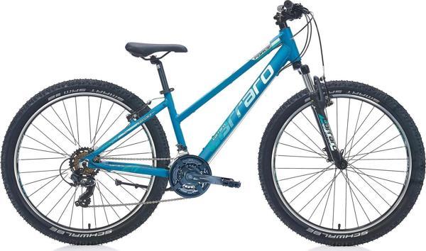 Carraro Force 701 V Fren 21 Vites 27,5 Jant Bayan Dağ Bisikleti Mat Turkuaz Beyaz 43 Kadro - Image 1
