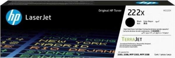Hp 222X Black Siyah 3.200 Sayfa Kapasiteli Toner W2220X - Image 1