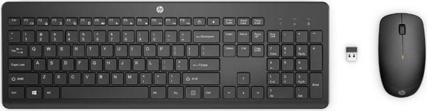 Hp 230 18H24Aa Kablosuz Klavye + Mouse Set 2.4Ghz (2 X Aaa Keyboard; 1 X Aa Mouse) Siyah - Image 1