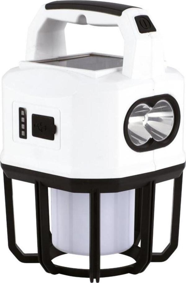 Panther Pt-2207 Usb Şarjlı Solar El Feneri - Image 1