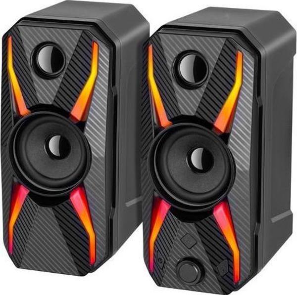 Rampage Rms-X5 2.0 Siyah Multimedia Gaming Usb Speaker - Image 1