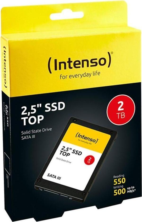 Intenso 2Tb 3812470 Top 550Mb--500Mb-S 2.5" Sata 3 Ssd Harddisk - Image 1