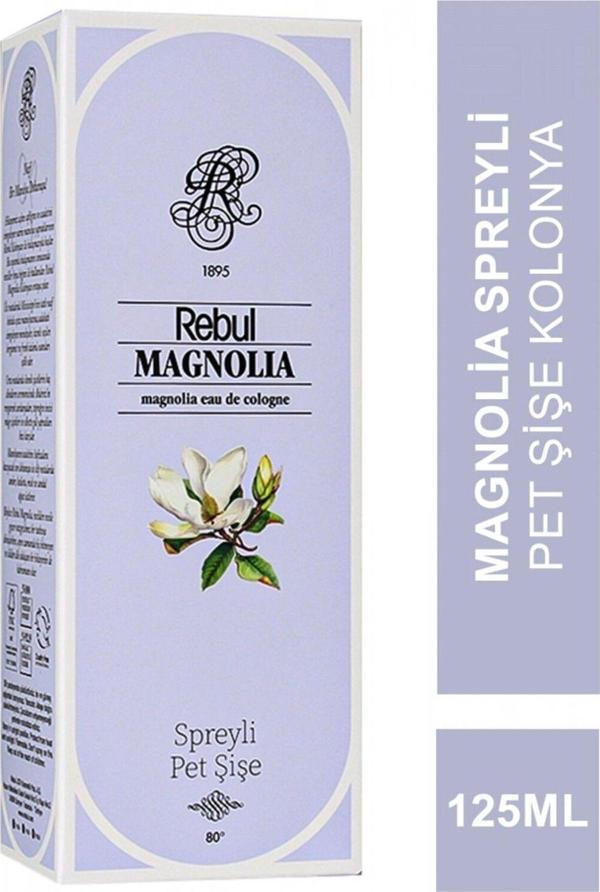 Rebul Magnolia Kolonya Pet 125Ml - Image 1