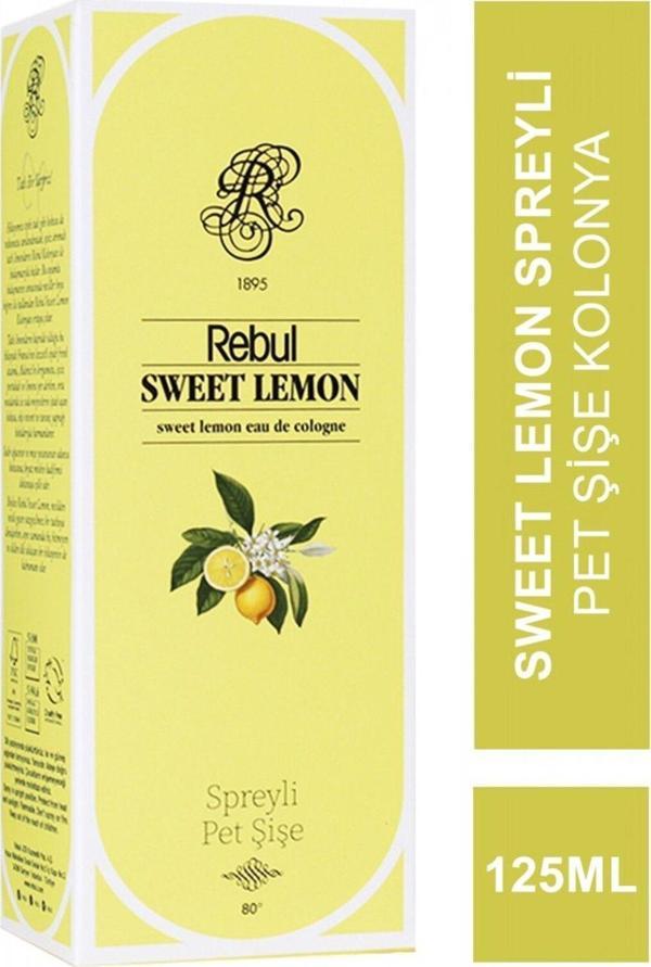 Rebul Sweet Limon Kolonya Pet 125Ml - Image 1